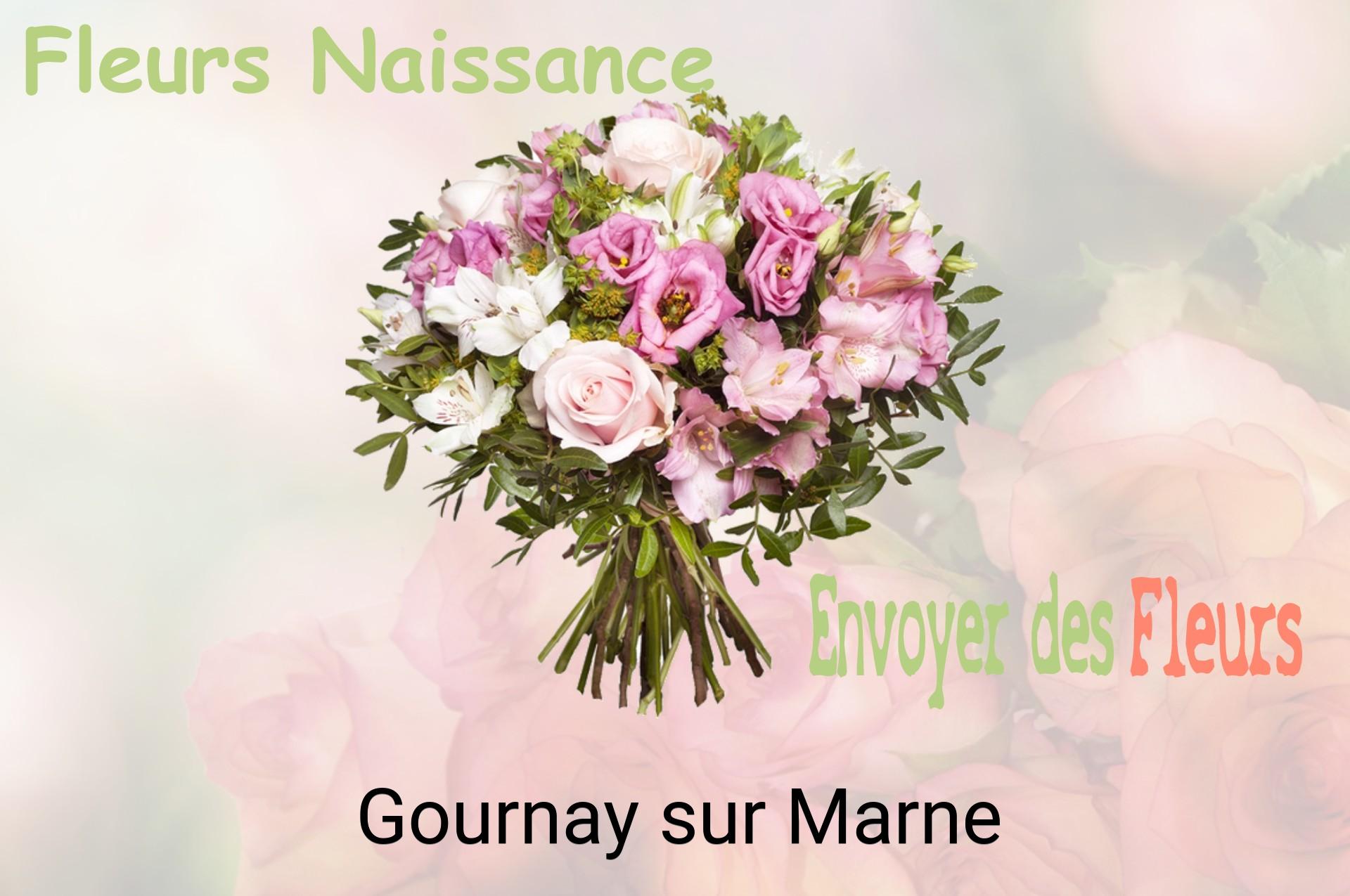 Bouquet de fleurs de naissance livré à Gournay-sur-Marne