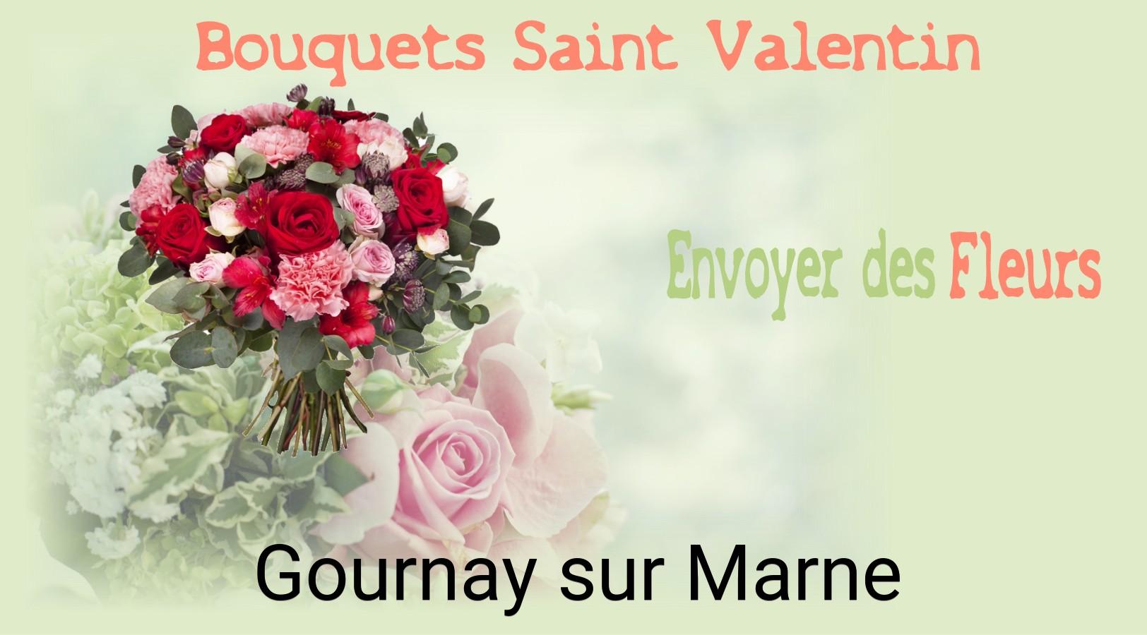 Roses de Saint-Valentin livrées à Gournay-sur-Marne